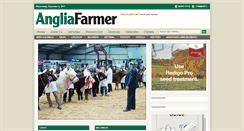 Desktop Screenshot of angliafarmer.co.uk